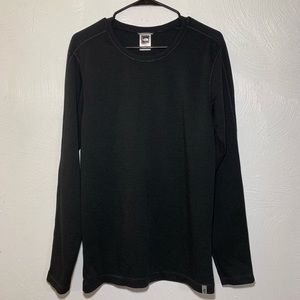 The North Face Merino Wool Crewneck Sweater in Black